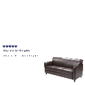HERCULES Diplomat Series Brown LeatherSoft Sofa, BT-827-3-BN-GG