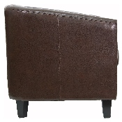 Brown LeatherSoft Lounge Chair, BT-873-BN-GG