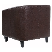 Brown LeatherSoft Lounge Chair, BT-873-BN-GG