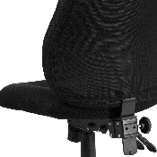 High Back Black Fabric Multifunction Swivel Ergonomic Task Office Chair, BT-90297H-GG