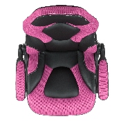 X10 Gaming Chair Racing Office Ergonomic Computer PC Adjustable Swivel Chair with Flip-up Arms, Pink/Black LeatherSoft, CH-00095-PK-GG