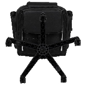 X40 Gaming Chair Racing Ergonomic Computer Chair with Fully Reclining Back/Arms, Slide-Out Footrest, Massaging Lumbar - Black, CH-00288-BK-BK-GG