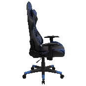 X20 Gaming Chair Racing Office Ergonomic Computer PC Adjustable Swivel Chair with Reclining Back in Blue LeatherSoft, CH-187230-1-BL-GG