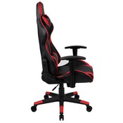 X20 Gaming Chair Racing Office Ergonomic Computer PC Adjustable Swivel Chair with Fully Reclining Back in Red LeatherSoft, CH-187230-1-Red-GG