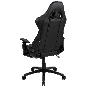 X30 Gaming Chair Racing Office Ergonomic Computer Chair with Reclining Back and Slide-Out Footrest in Gray LeatherSoft, CH-187230-GY-GG