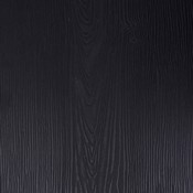 Perry Commercial Grade Black-Antique Gold Metal Indoor-Outdoor Stackable Chair with Black Poly Resin Wood Seat, CH-31230-BQ-PL1B-GG