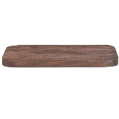 Rustic Walnut Wood Seat for Colorful Metal Barstools, CH-31320M1D-GG