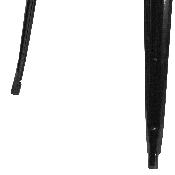 Commercial Grade 31.75" Square Black Metal Indoor-Outdoor Table, CH-51040-29-BK-GG