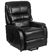 HERCULES Series Black LeatherSoft Remote Powered Lift Recliner, CH-US-153062L-BK-LEA-GG