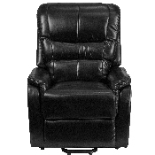 HERCULES Series Black LeatherSoft Remote Powered Lift Recliner, CH-US-153062L-BK-LEA-GG