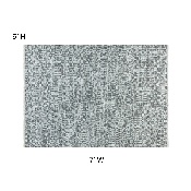 5' x 7' Handwoven Indoor/Outdoor Diamond Pattern Area Rug in Grey, CI-20-9397-57-BL-GG
