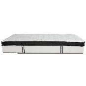 Capri Comfortable Sleep 12 Inch Memory Foam and Pocket Spring Mattress, Twin Mattress in a Box, CL-BT33PM-R12M-T-GG