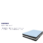 Capri Comfortable Sleep Full 12 Inch CertiPUR-US Certified Foam Pocket Spring Mattress & 2 inch Gel Memory Foam Topper Bundle, CL-E230P-2M35-F-GG