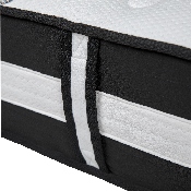 Capri Comfortable Sleep Full 12 Inch CertiPUR-US Certified Foam Pocket Spring Mattress & 2 inch Gel Memory Foam Topper Bundle, CL-E230P-2M35-F-GG