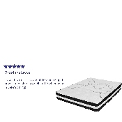 Capri Comfortable Sleep 10 Inch CertiPUR-US Certified Hybrid Pocket Spring Mattress, Full Mattress in a Box, CL-E230P-R-F-10-GG
