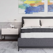 Capri Comfortable Sleep 12 Inch Foam and Pocket Spring Mattress, Full Mattress in a Box, CL-E230P-R-F-GG