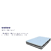 Capri Comfortable Sleep Queen 10 Inch CertiPUR-US Certified Foam Pocket Spring Mattress & 3 inch Gel Memory Foam Topper Bundle, CL-E230P10-3M35-Q-GG