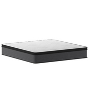 Capri Comfortable Sleep Euro Pillow Top 13 Inch CertiPUR-US Certified Hybrid Pocket Spring Mattress, Supportive Relief, Mattress in a Box, King, CL-ET232-13-K-GG