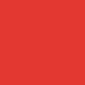 Commercial Grade 35.25" Round Coral Indoor-Outdoor Steel Patio Table, CO-7-RED-GG
