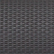 Dark Gray Faux Rattan Chair with All-Weather Light Gray Cushion, DAD-SF2-1-DKGY-GG