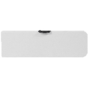 11''W x 72"L Bi-Fold Granite White Folding Bench with Carrying Handle, DAD-YCD-183Z-2-GG