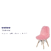 Shaggy Dog Light Pink Accent Chair, DL-8-GG