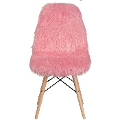 Shaggy Dog Light Pink Accent Chair, DL-8-GG