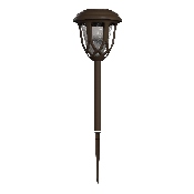 8 Pack Brown LED Solar Lights, DN-SL114-8-BR-GG