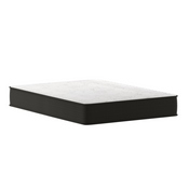 Dream 10 Inch Hybrid Mattress, Full Size High Density Foam and Pocket Spring Mattress in a Box, CertiPur-US Certified Foam, White/Gray, DR-E230P-R-F-10-GY-GG