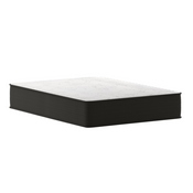 Dream 12 Inch Hybrid Mattress, Full Size High Density Foam and Pocket Spring Mattress in a Box, CertiPur-US Certified Foam, White/Gray, DR-E230P-R-F-12-GY-GG