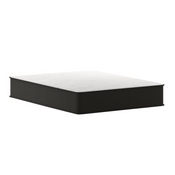 Dream 12 Inch Hybrid Mattress, Queen Size High Density Foam and Pocket Spring Mattress in a Box, CertiPur-US Certified Foam, White/Gray, DR-E230P-R-Q-12-GY-GG