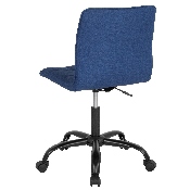 Sorrento Home and Office Task Chair in Blue Fabric, DS-512C-BLU-F-GG