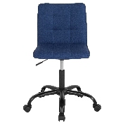 Sorrento Home and Office Task Chair in Blue Fabric, DS-512C-BLU-F-GG
