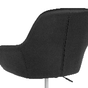 Cortana Home and Office Mid-Back Chair in Black LeatherSoft, DS-8012LB-BLK-GG