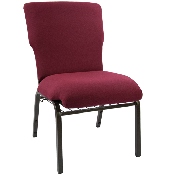 Advantage Maroon Discount Church Chair - 21 in. Wide, EPCHT-104