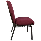 Advantage Maroon Discount Church Chair - 21 in. Wide, EPCHT-104