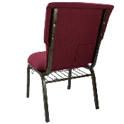 Advantage Maroon Discount Church Chair - 21 in. Wide, EPCHT-104