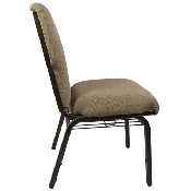 Advantage Mixed Tan Discount Church Chair - 21 in. Wide, EPCHT-105