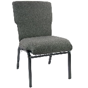 Advantage Charcoal Gray Discount Church Chair - 21 in. Wide, EPCHT-111