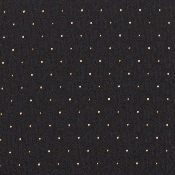 HERCULES Series 21''W Stacking Church Chair in Black Dot Patterned Fabric - Gold Vein Frame, FD-CH0221-4-GV-S0806-GG