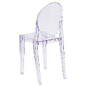 Ghost Side Chair in Transparent Crystal, FH-111-APC-CLR-GG