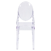 Ghost Side Chair in Transparent Crystal, FH-111-APC-CLR-GG