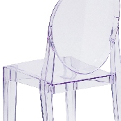 Ghost Side Chair in Transparent Crystal, FH-111-APC-CLR-GG