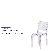 Phantom Series Transparent Stacking Side Chair, FH-121-APC-GG