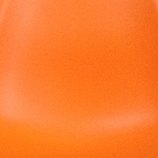 Elon Series Orange Plastic Chair with Wooden Legs, FH-130-DPP-OR-GG