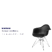 Alonza Series Black Plastic Chair with Chrome Base, FH-132-CPP1-BK-GG