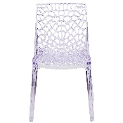 Vision Series Transparent Stacking Side Chair, FH-161-APC-GG