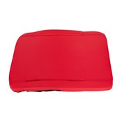 Malta Extra Wide Red Lightweight Reclining Stadium Chair with Armrests, Padded Back & Seat with Dual Storage Pockets and Backpack Straps, FV-FA090L-RD-GG
