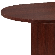6 Foot (72 inch) Oval Conference Table in Mahogany, GC-TL1035-MHG-GG
