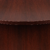 6 Foot (72 inch) Oval Conference Table in Mahogany, GC-TL1035-MHG-GG